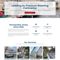 WordPress Website Redesign For a Local Pressure Washing Contractor