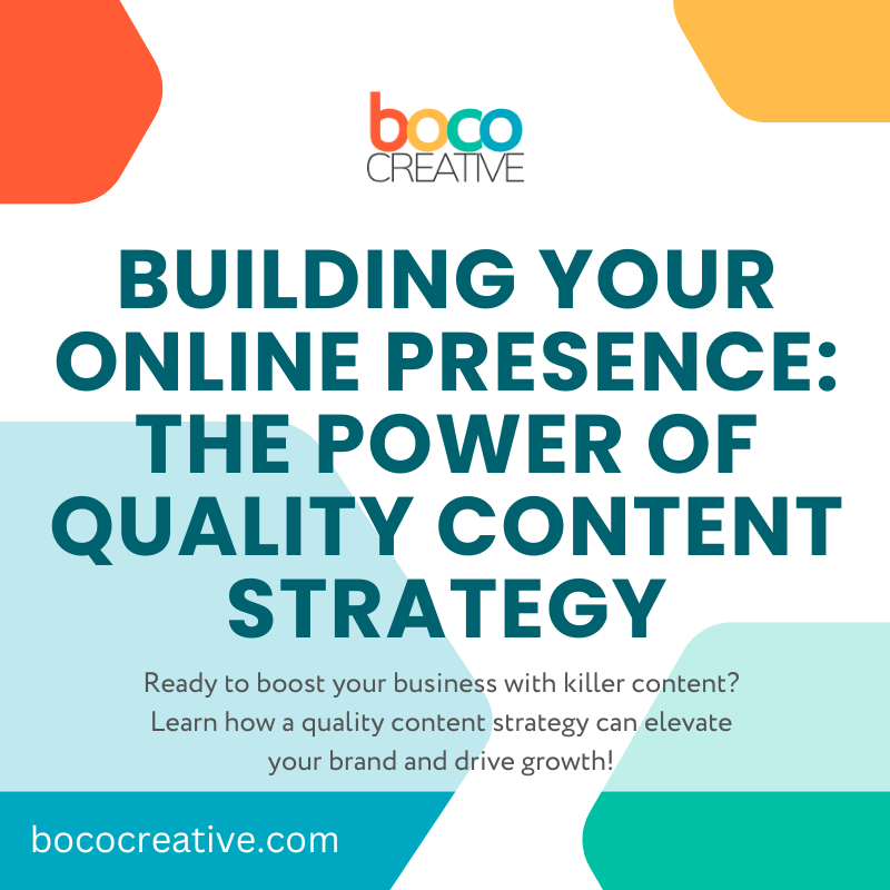 Building Your Online Presence: The Power of Quality Content Strategy